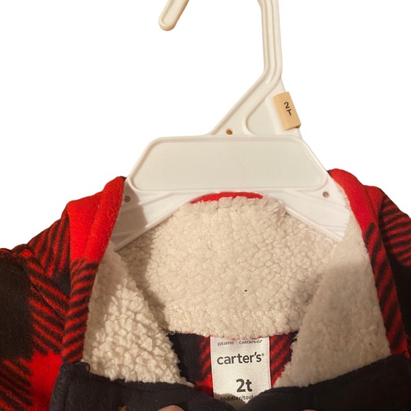 Carters Buffalo Plaid Set. Size 2T NWT - Picture 4 of 5
